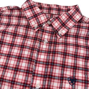 Boys Ariat Pro Series Plaid Button Up Shirt Long Sleeve Size L G 14 16 Stretch